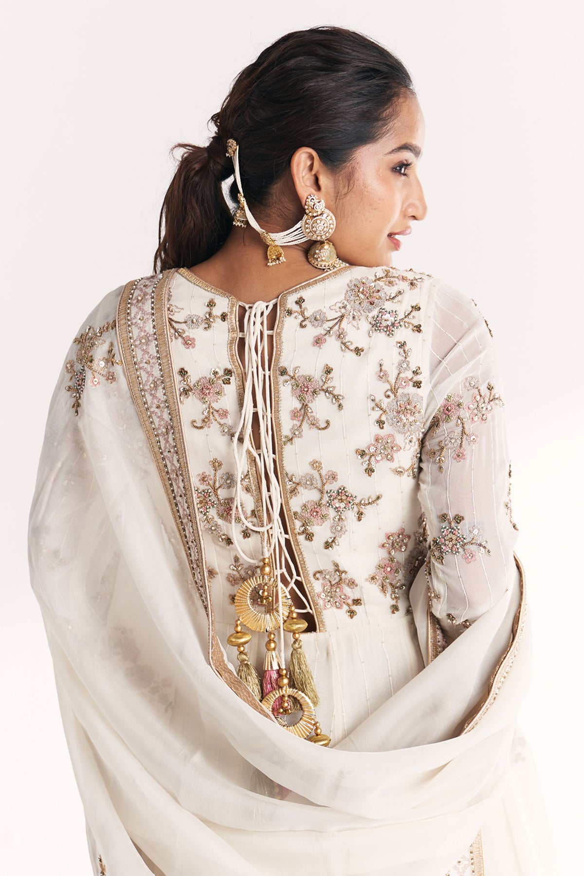 Kaushiki Ivory Anarkali