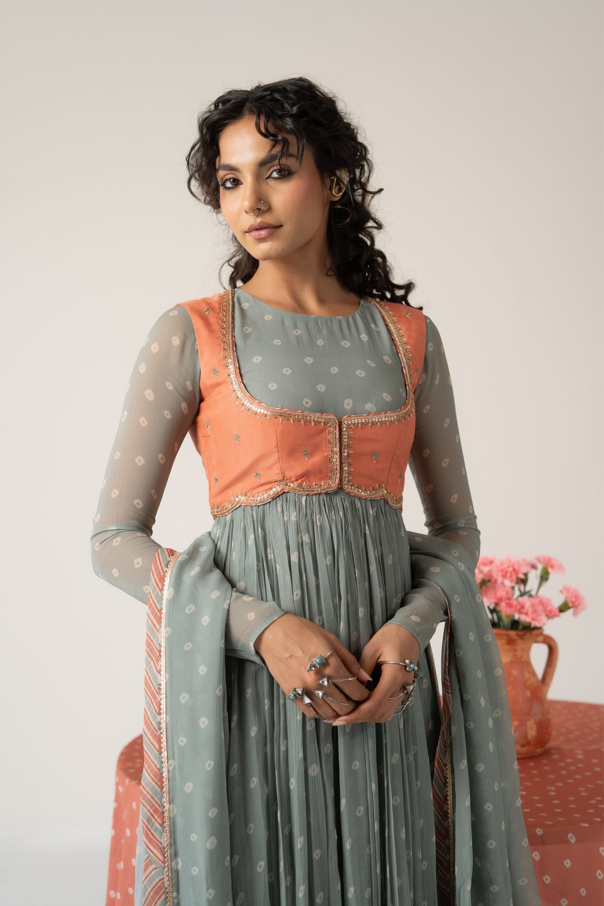 Nayab Anarkali Set