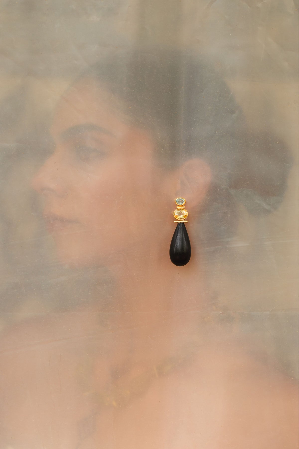 Wooden Drop Studs
