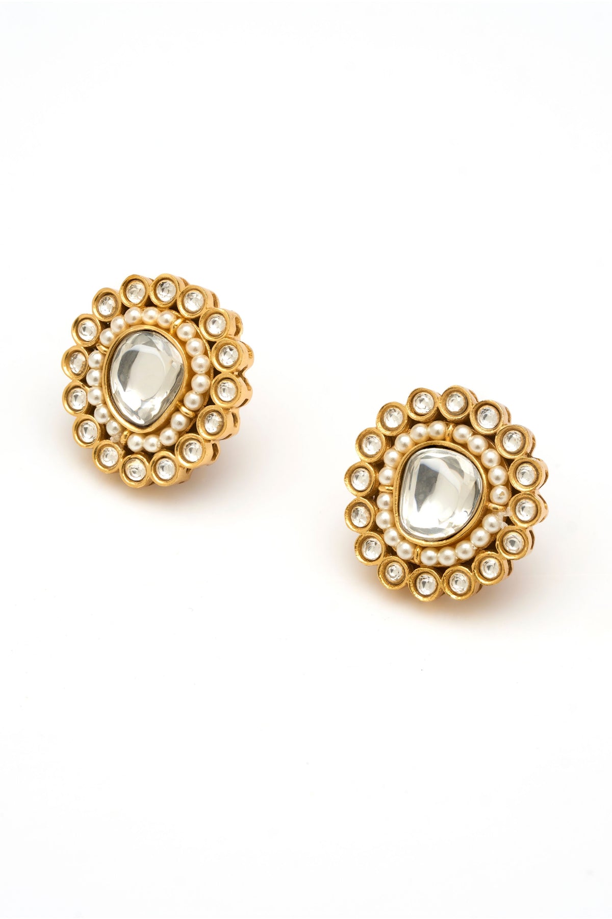 Pakeezah Kundan Studs
