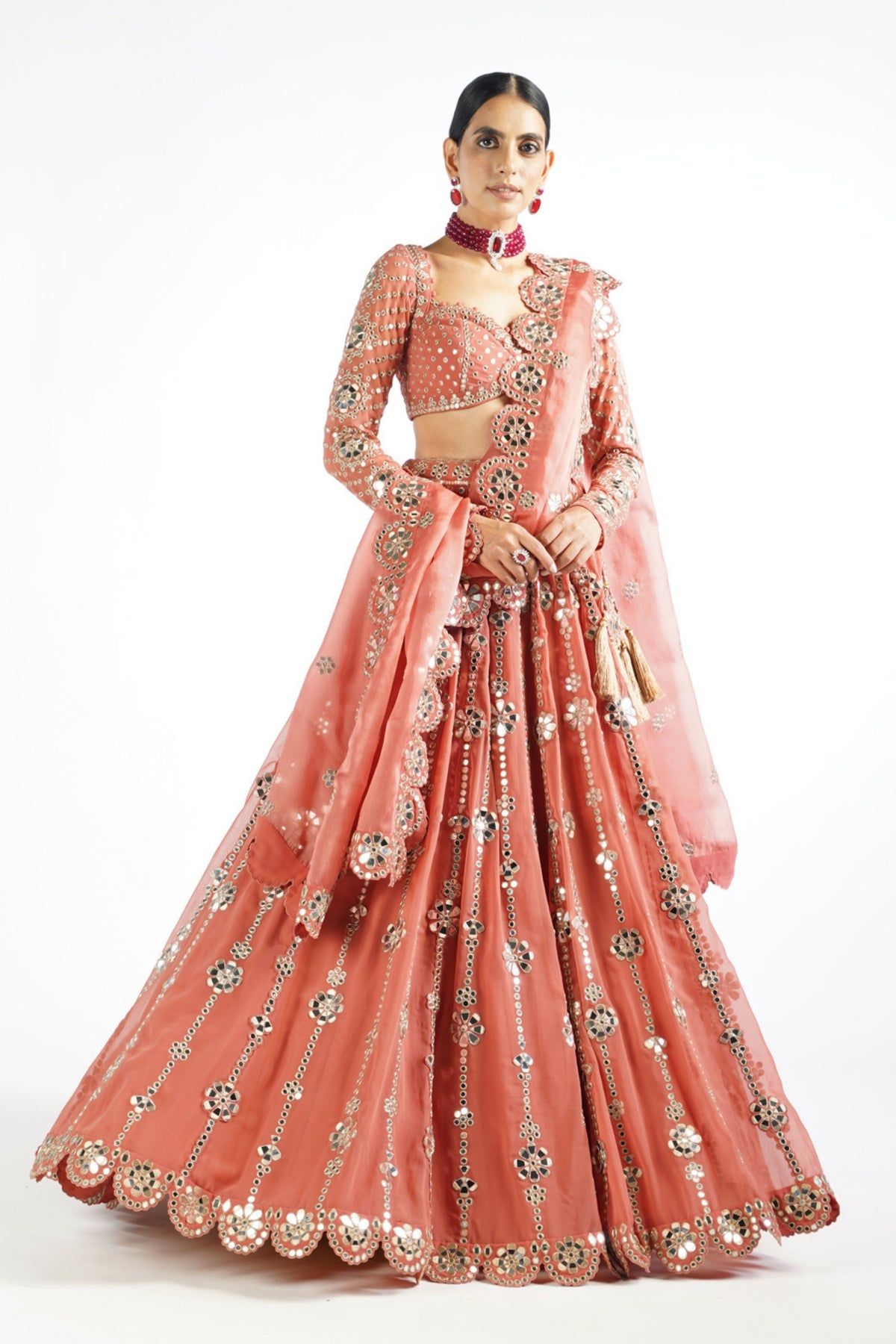 Mellow Rose Lehenga Set