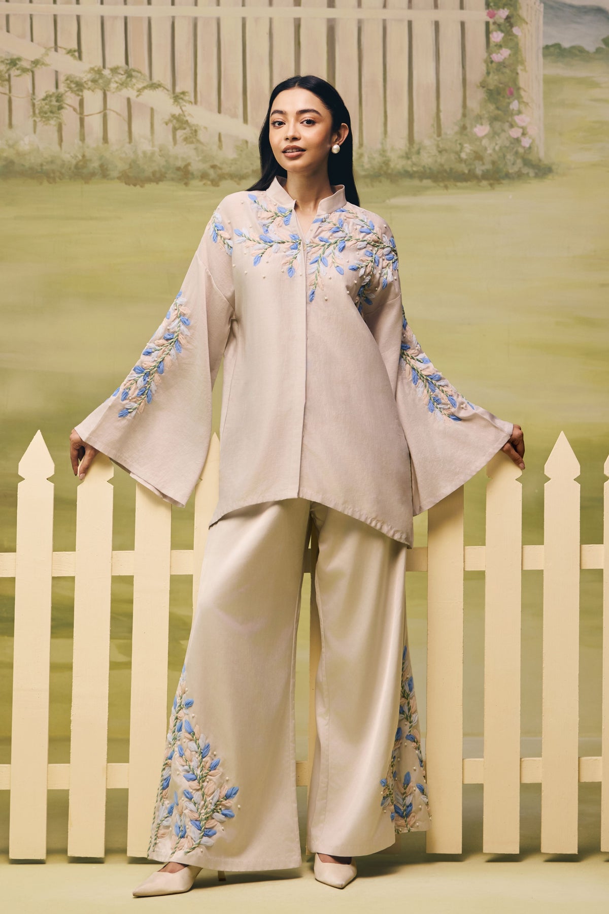 Mist Blue Garden Relaxed Set