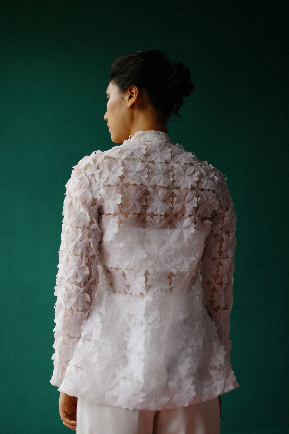Organza Bloom Blazer