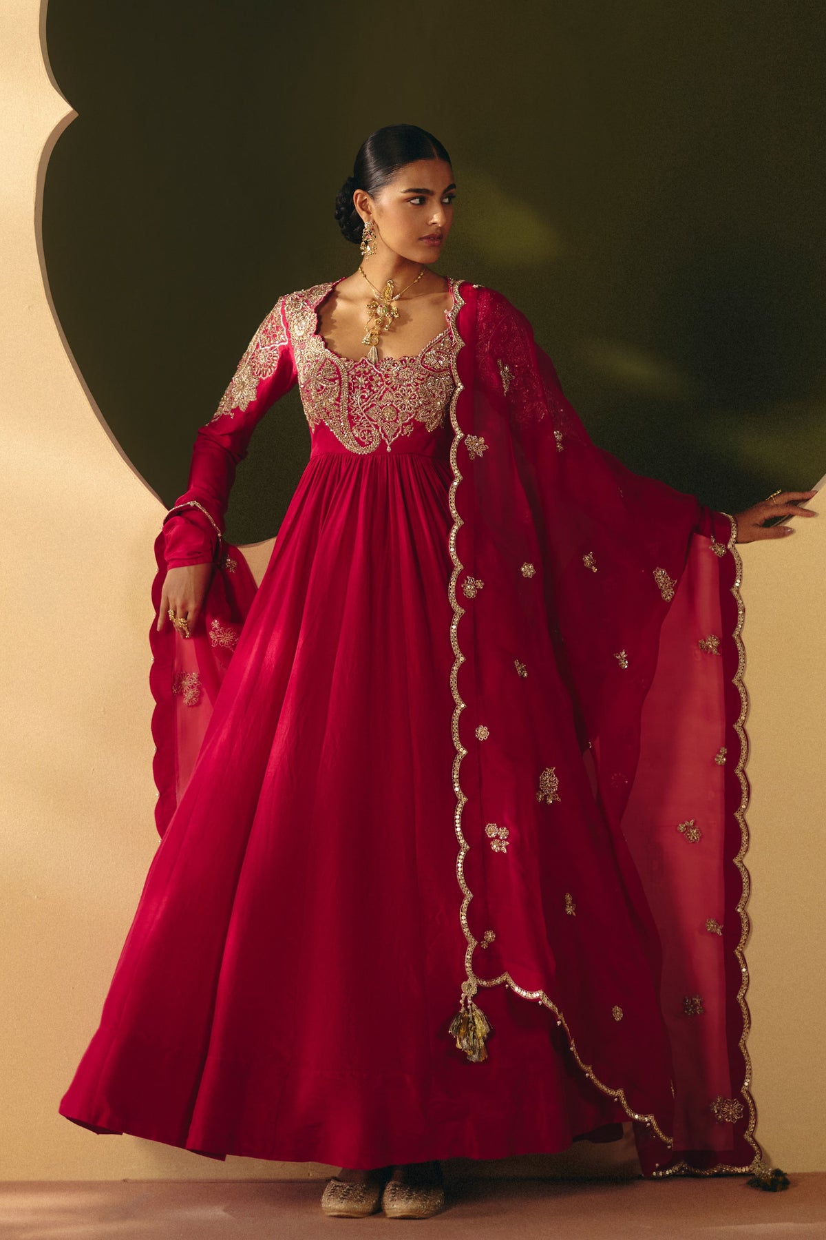 Janaki Anarkali Set
