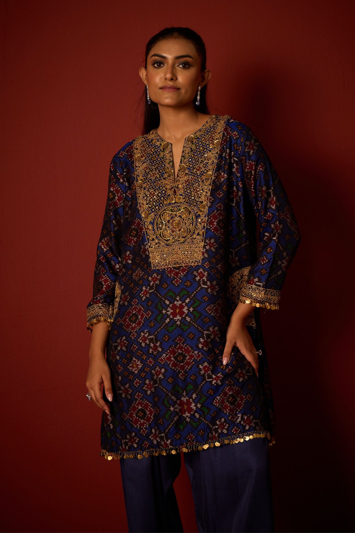 Patola Kurta With Marodi