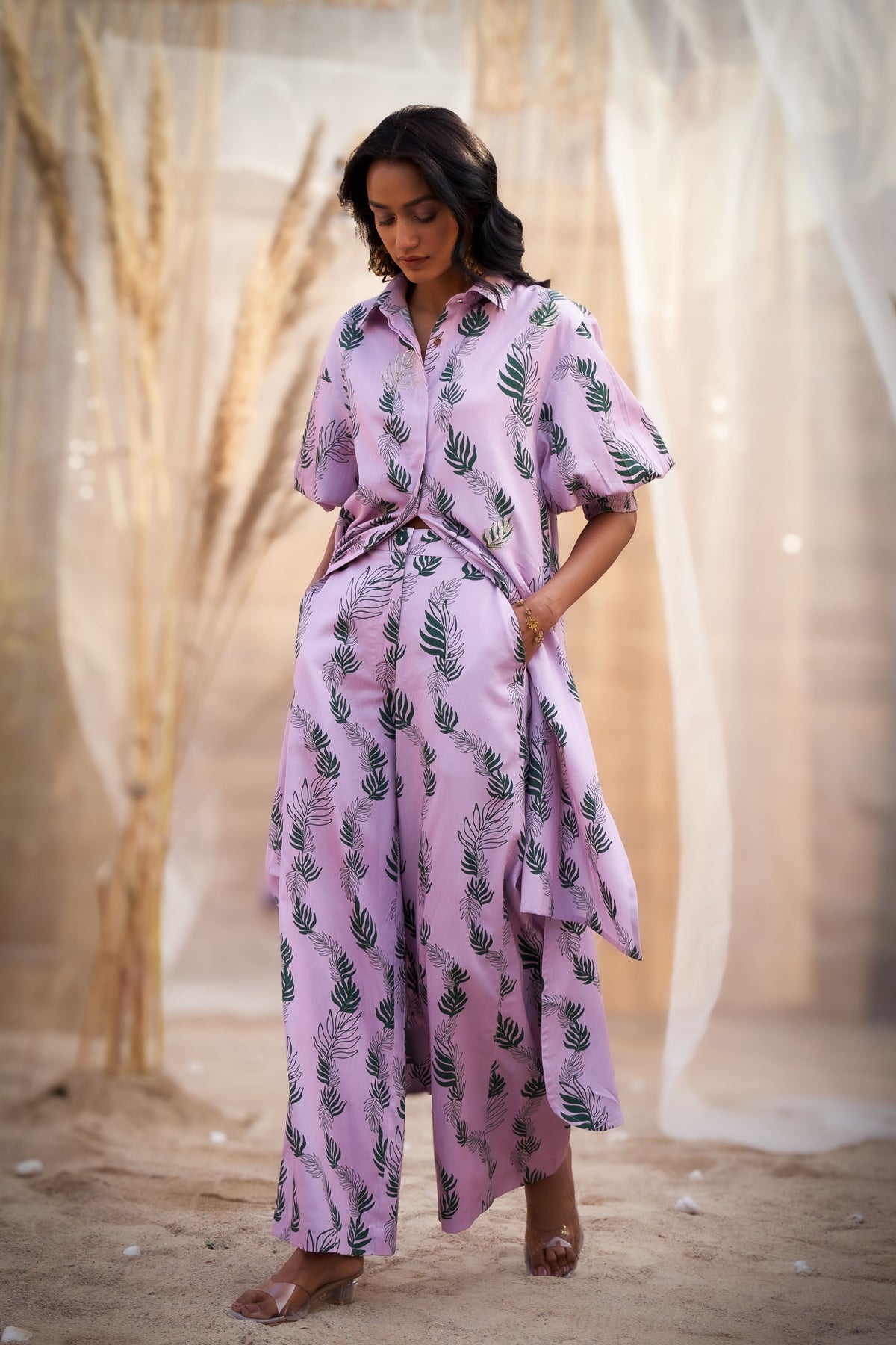 Reveria Pink Kurta Set