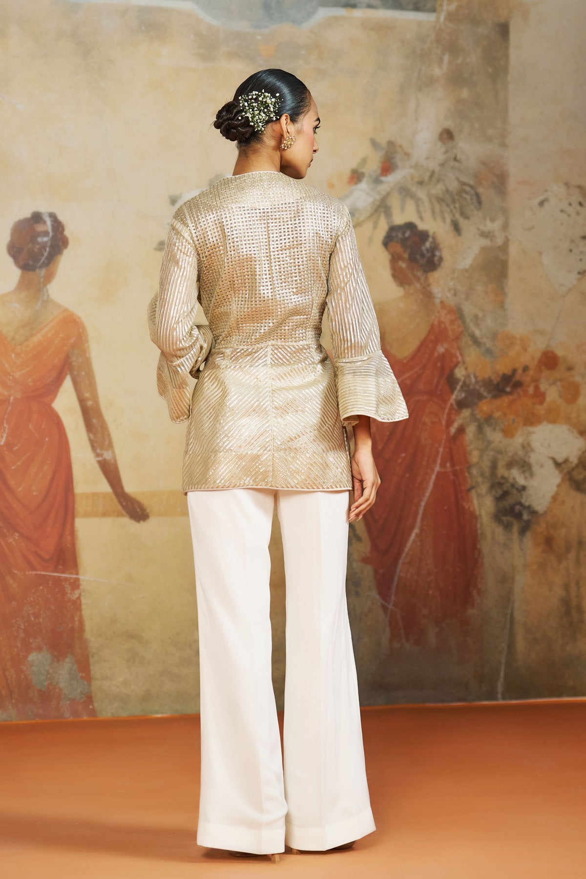 Gota Champaign Jacket Set