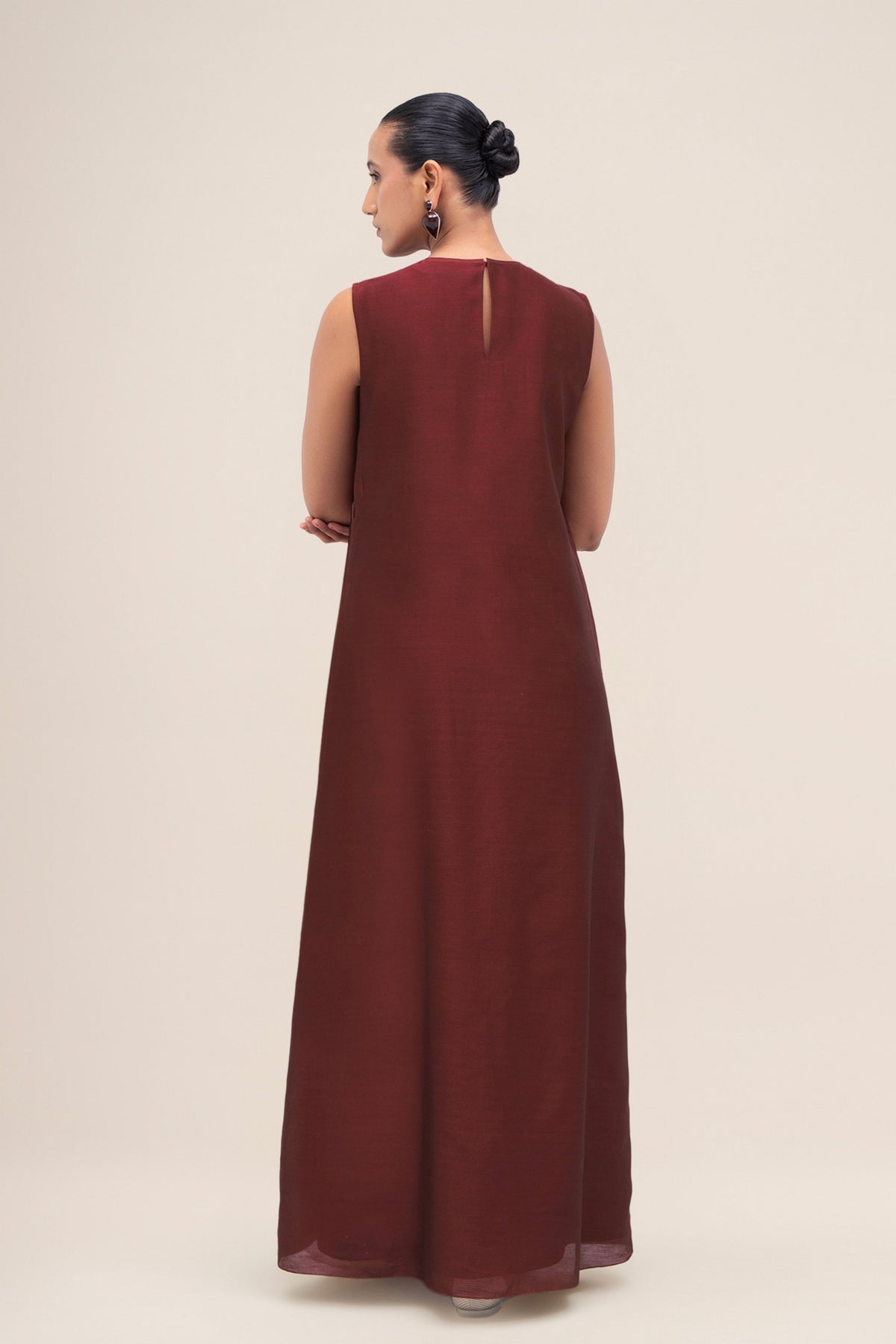 Ghubar Brick Abaya Set