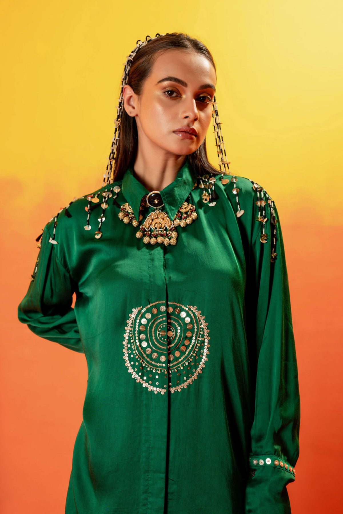 Vani Green Coord Set