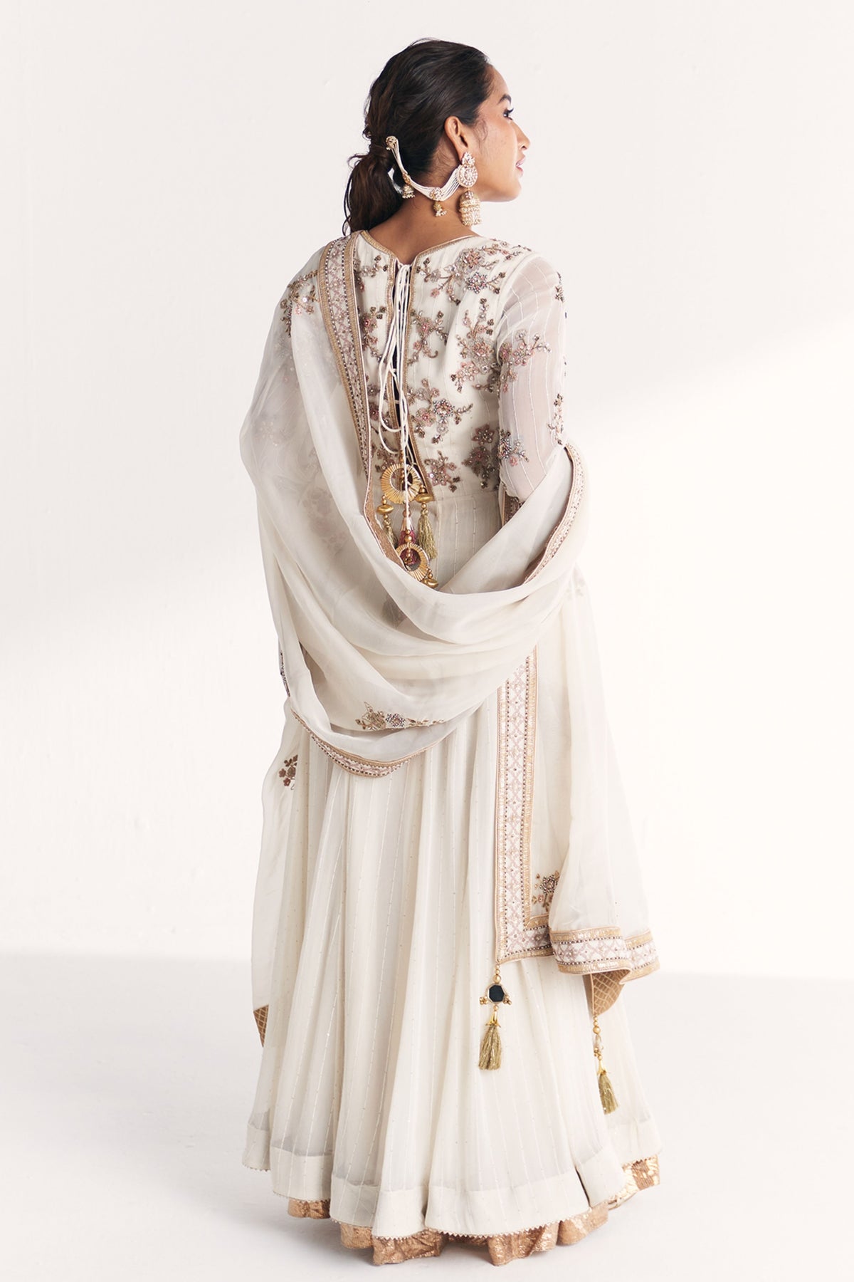 Kaushiki Ivory Anarkali