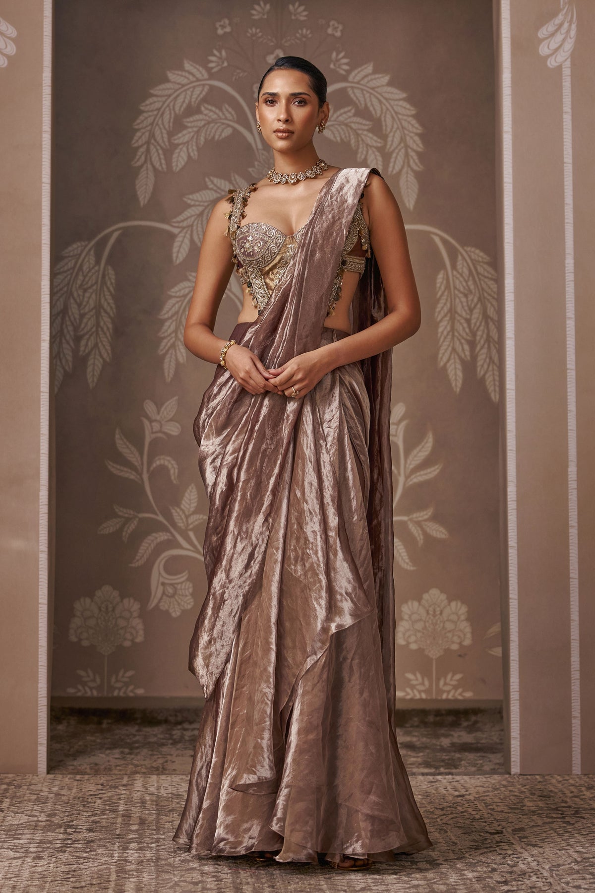 Legacy Drape Saree Set