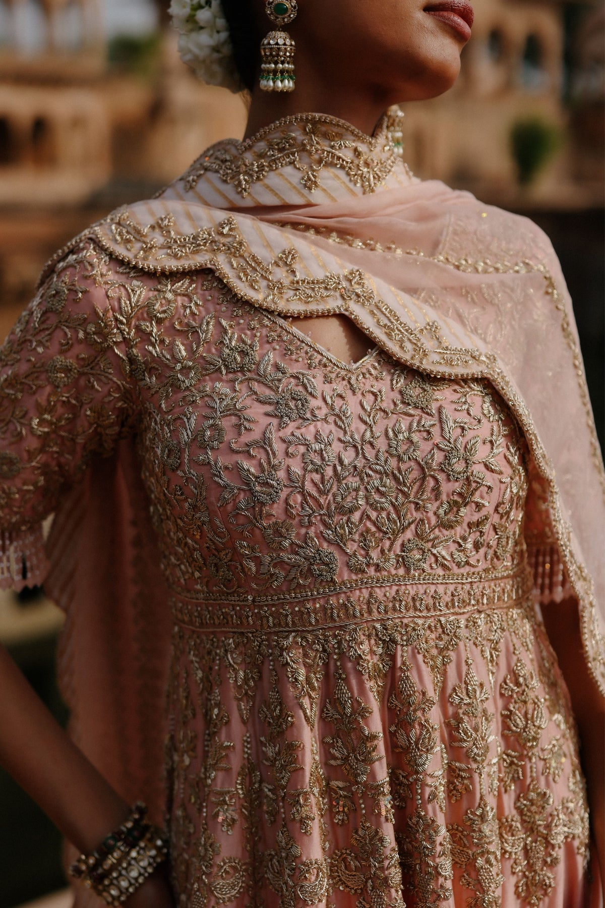 Mahrosh Pink Anarkali Set
