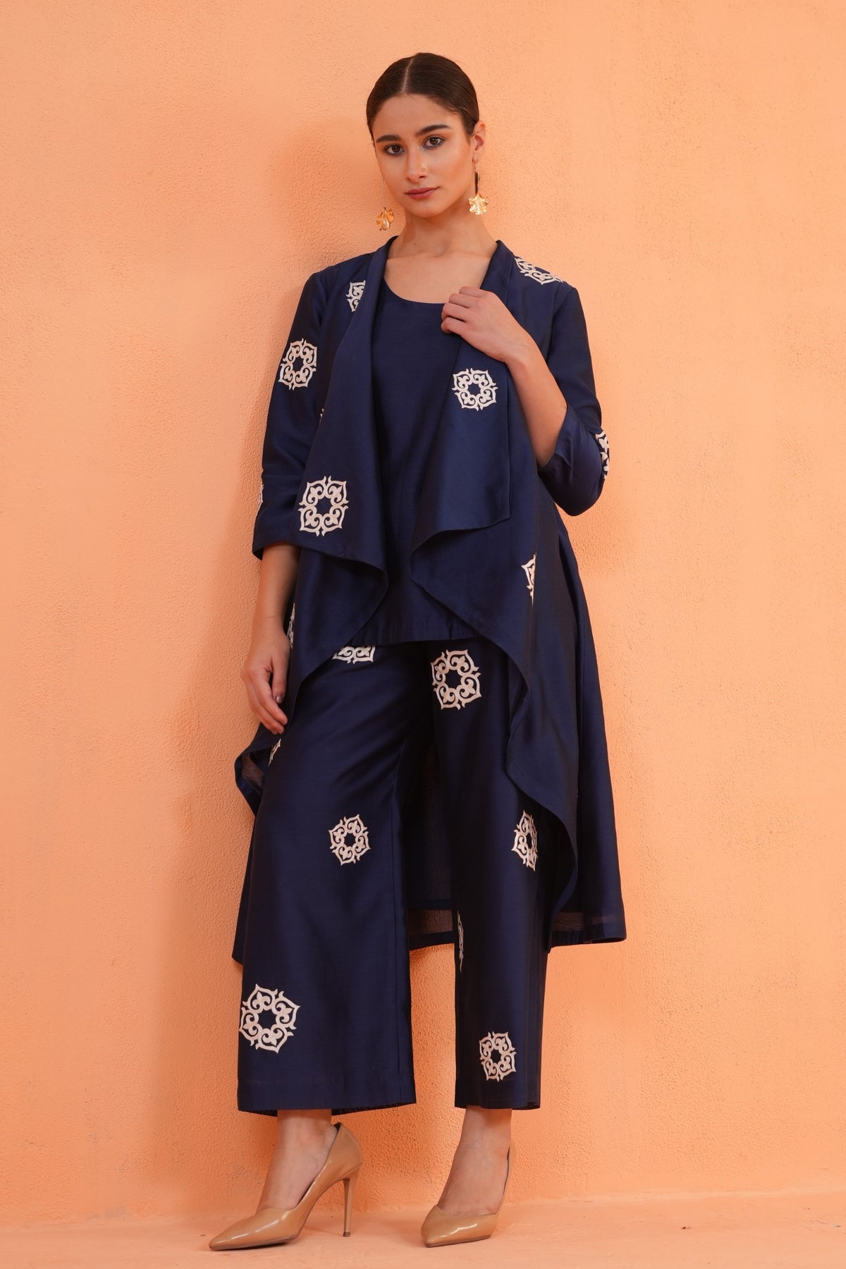 Blue Celestial Jacket Set