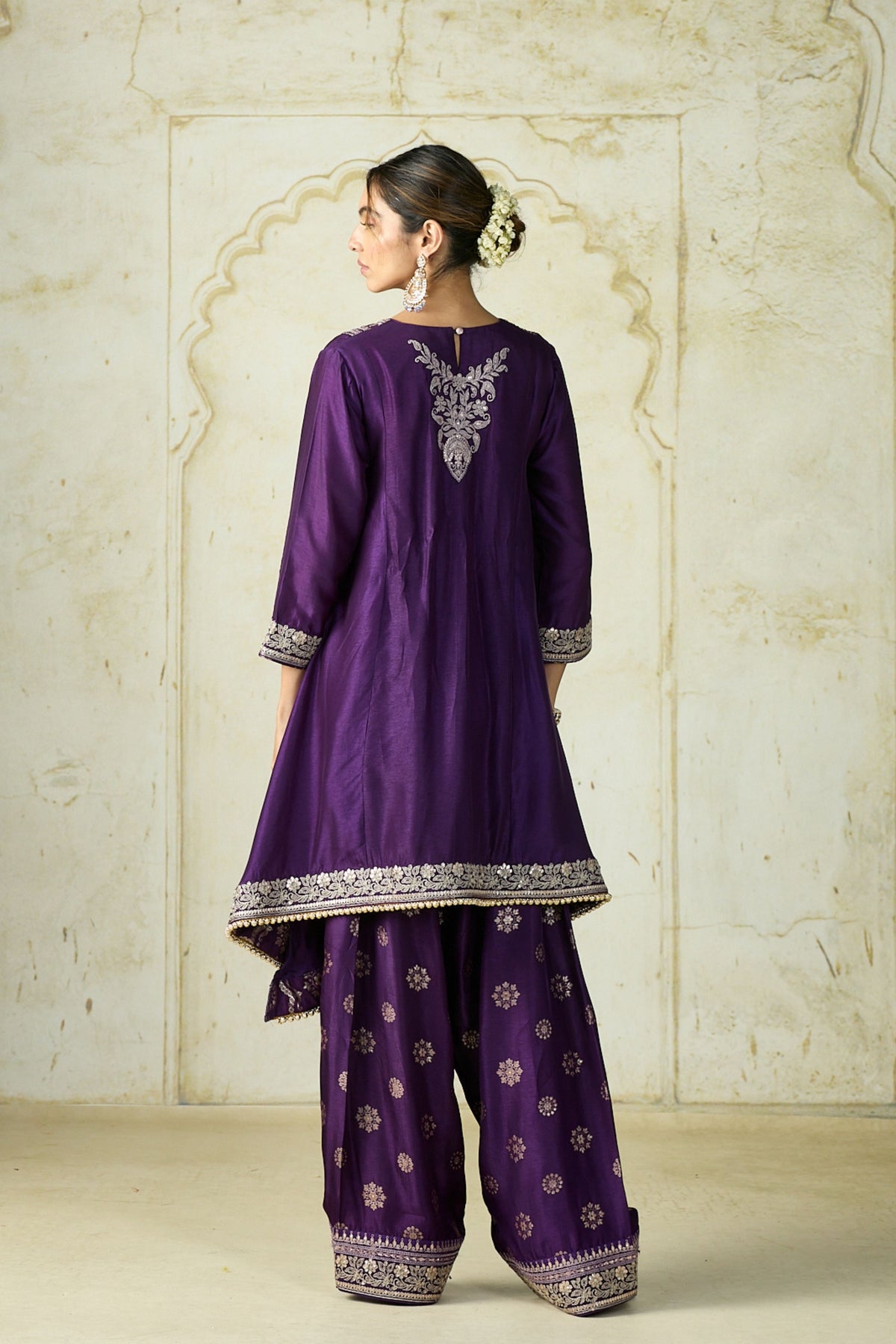 Purple Nadia Farshi Set