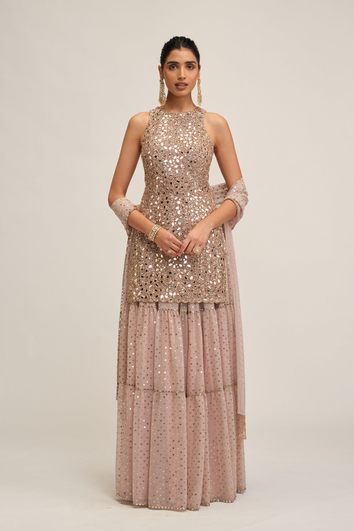 Ash Sharara Set