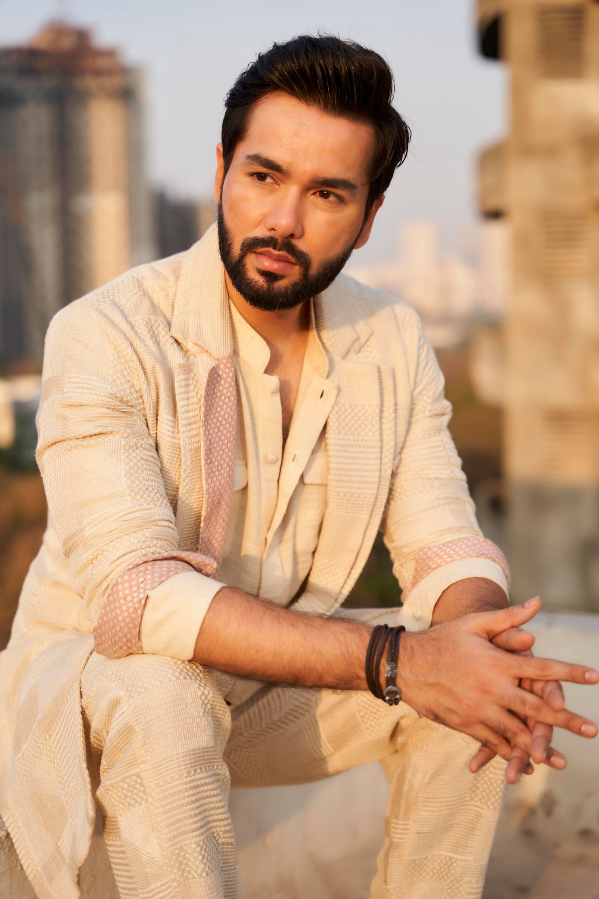 Shahab Ali In Indowestern Bandhgala