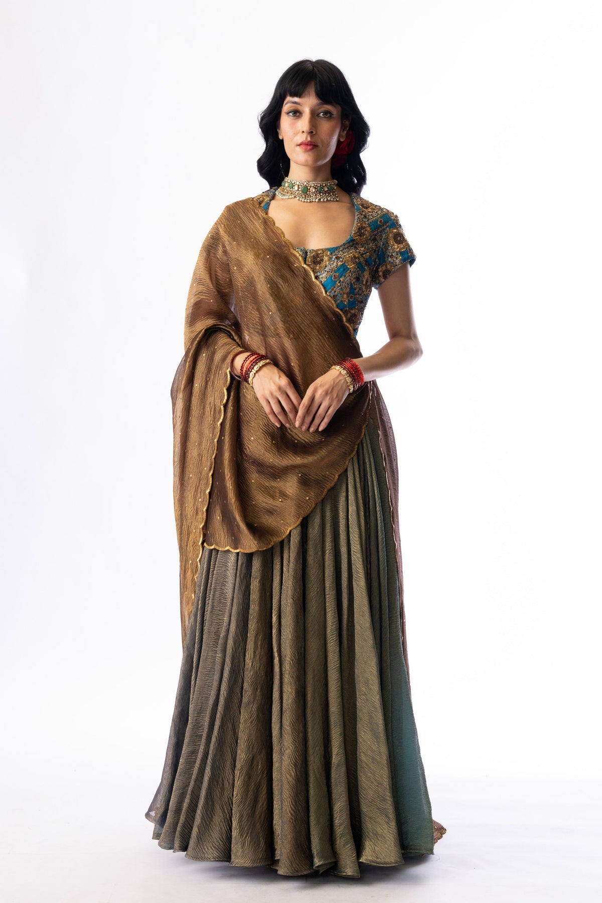 Shafin Lehenga Set