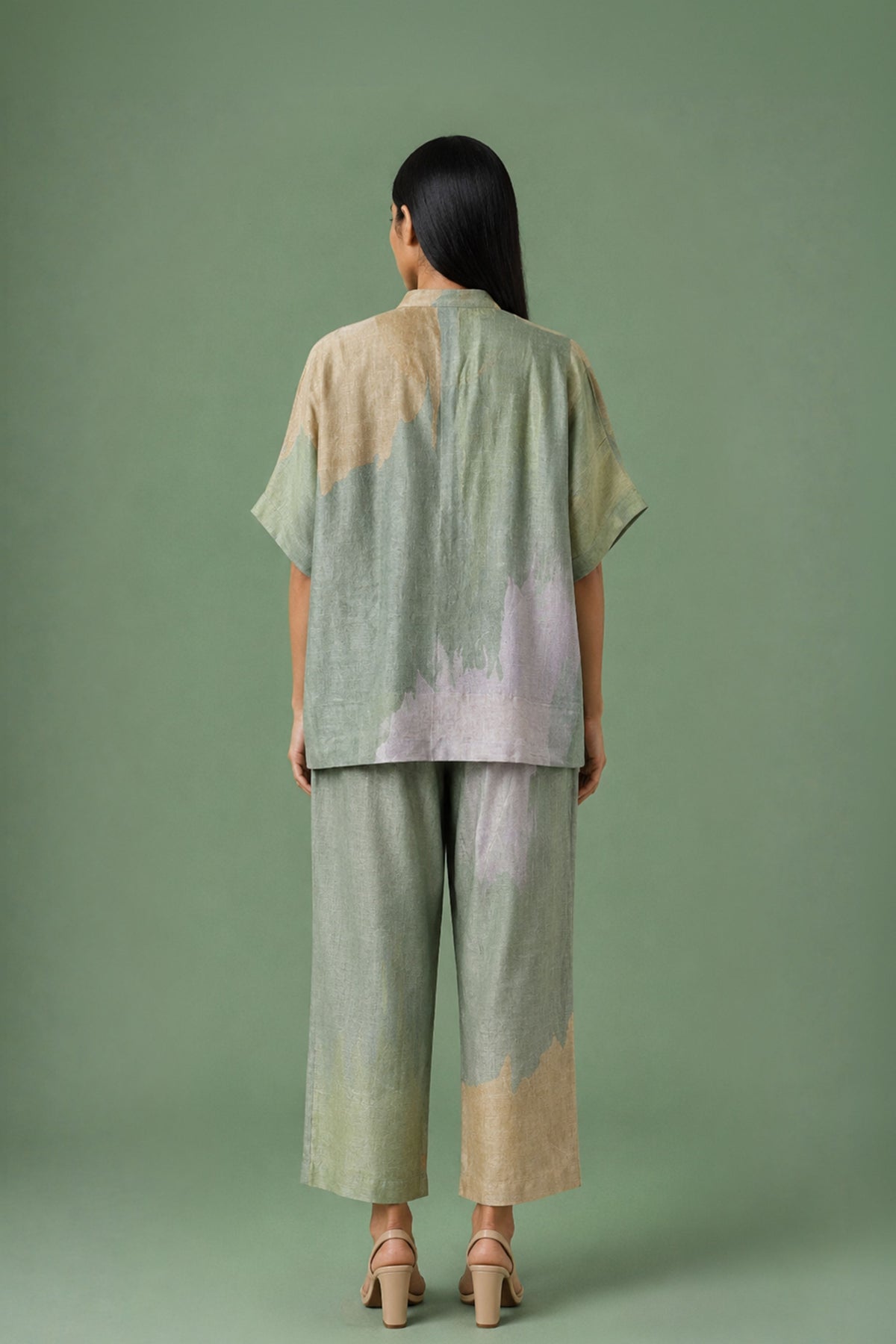 Ikat Sage Co-Ord Set