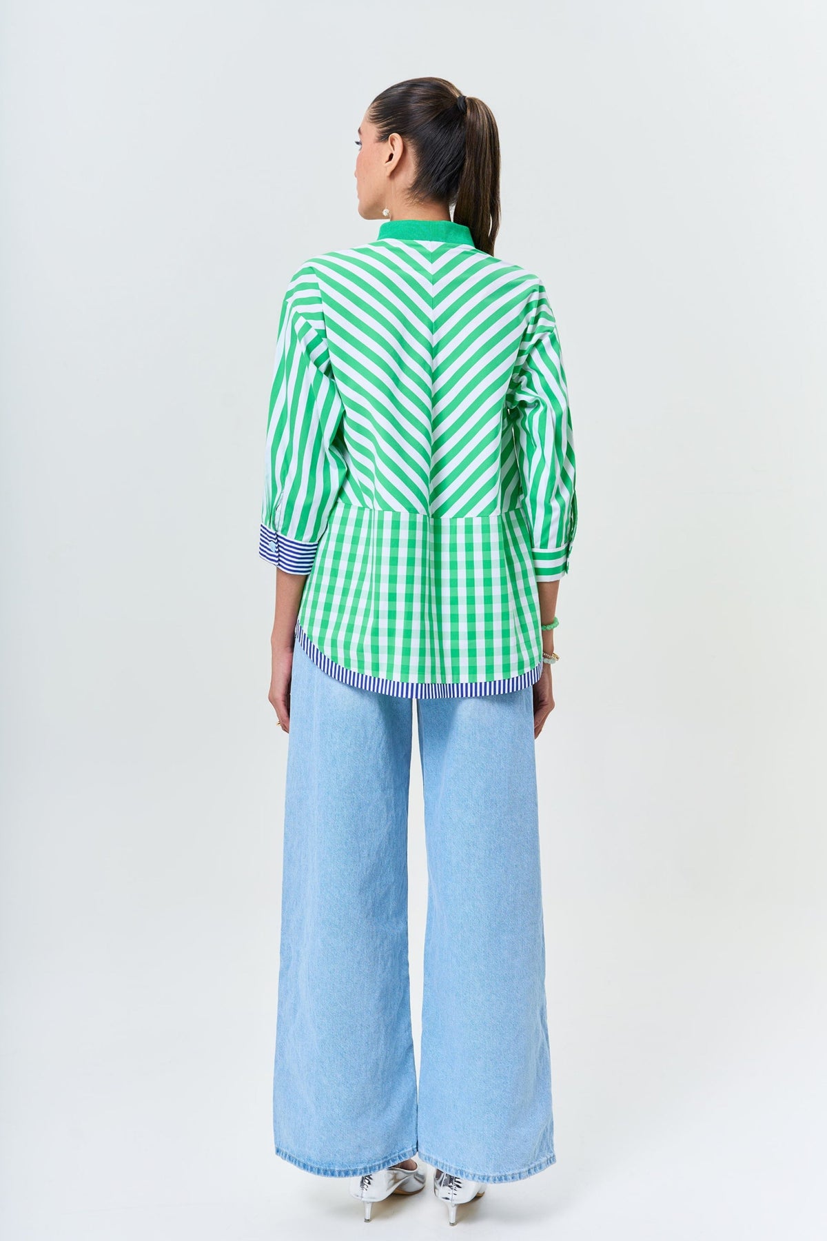 Matcha Stripes Shirt