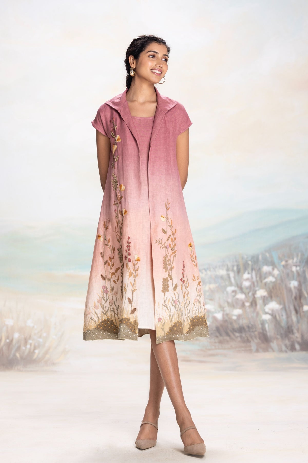Landscape Pony Sunrise Pink Jacket