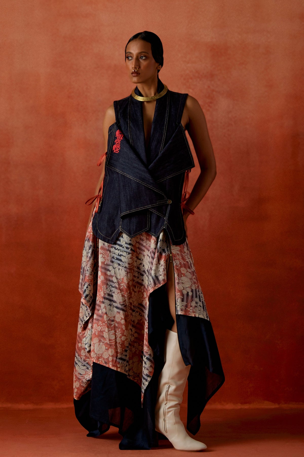 Indigo Denim Jacket Set