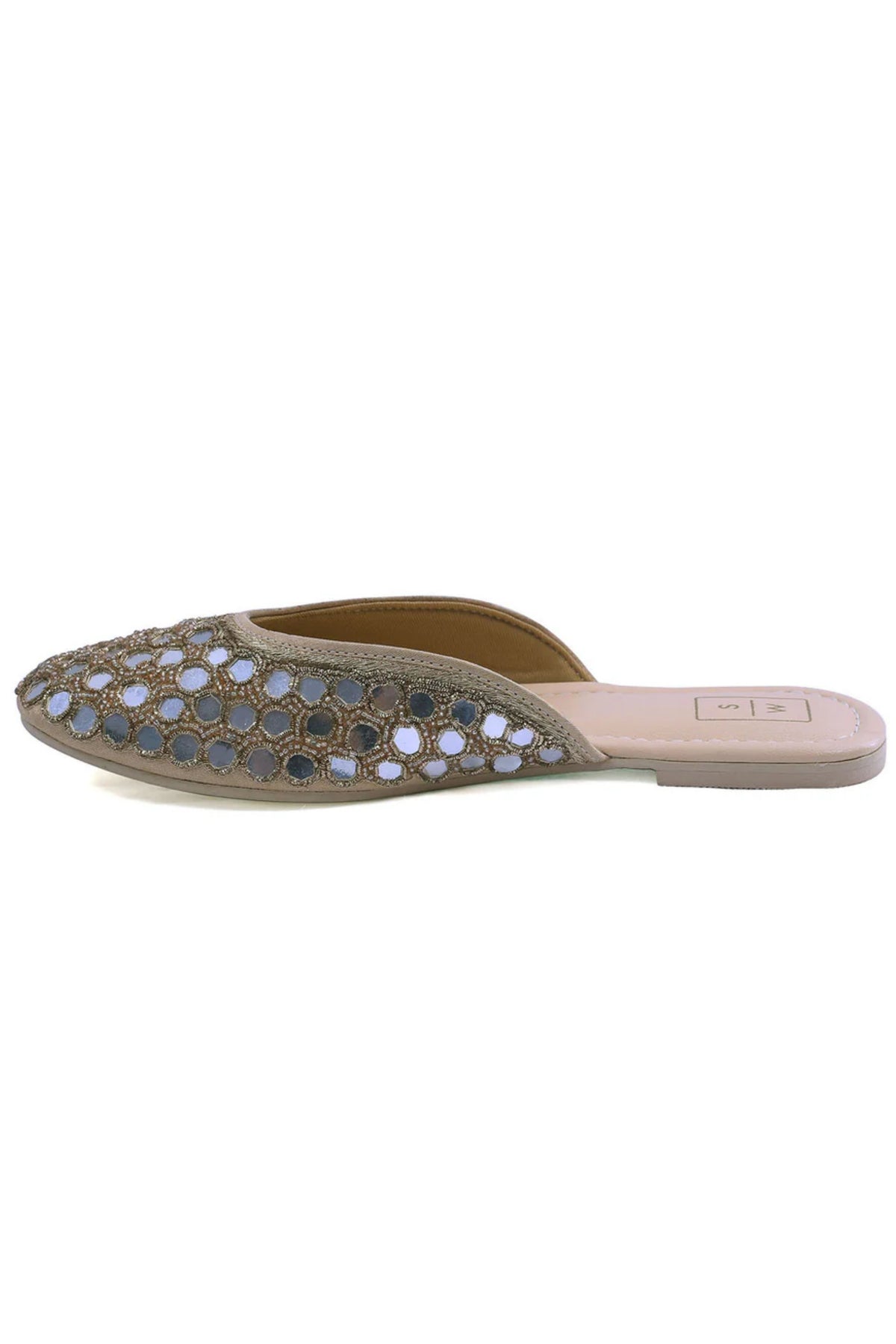 Zeenat Gold Jutti