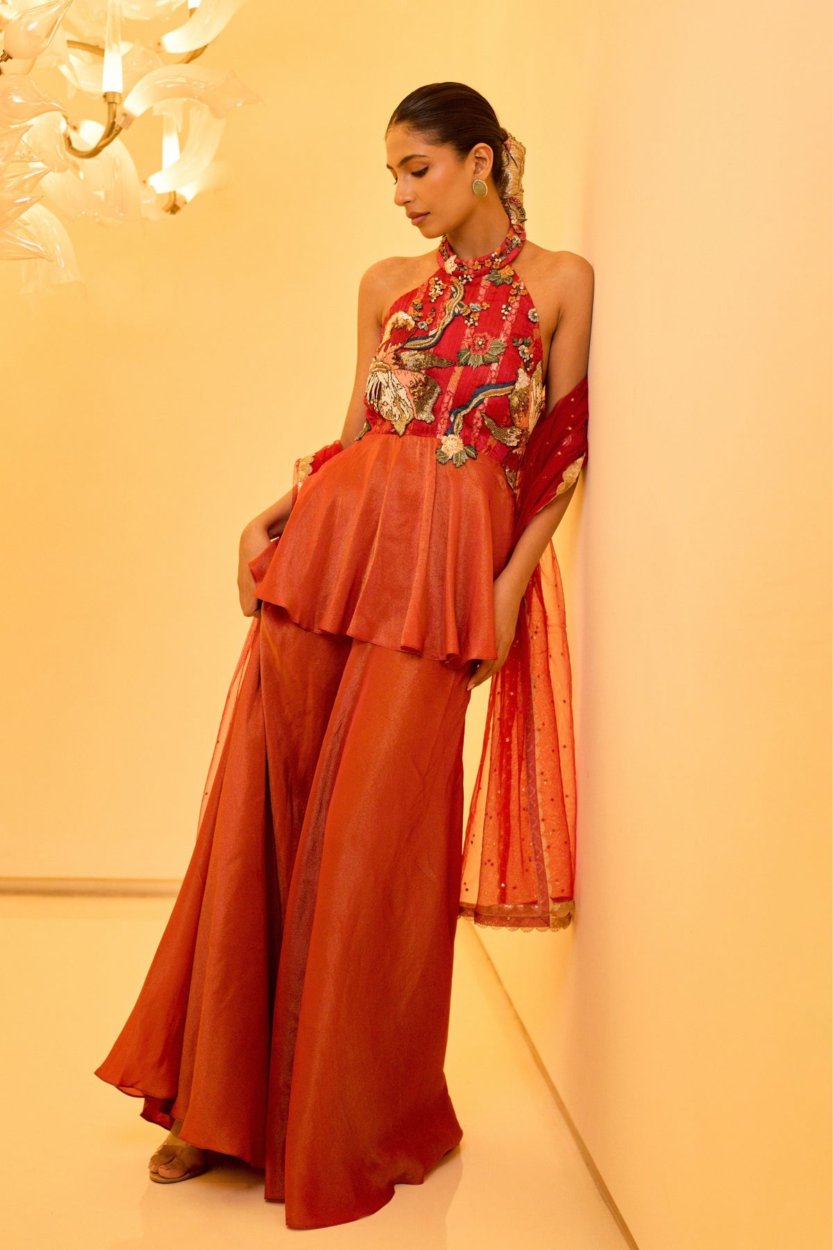 Ruby Sharara Set