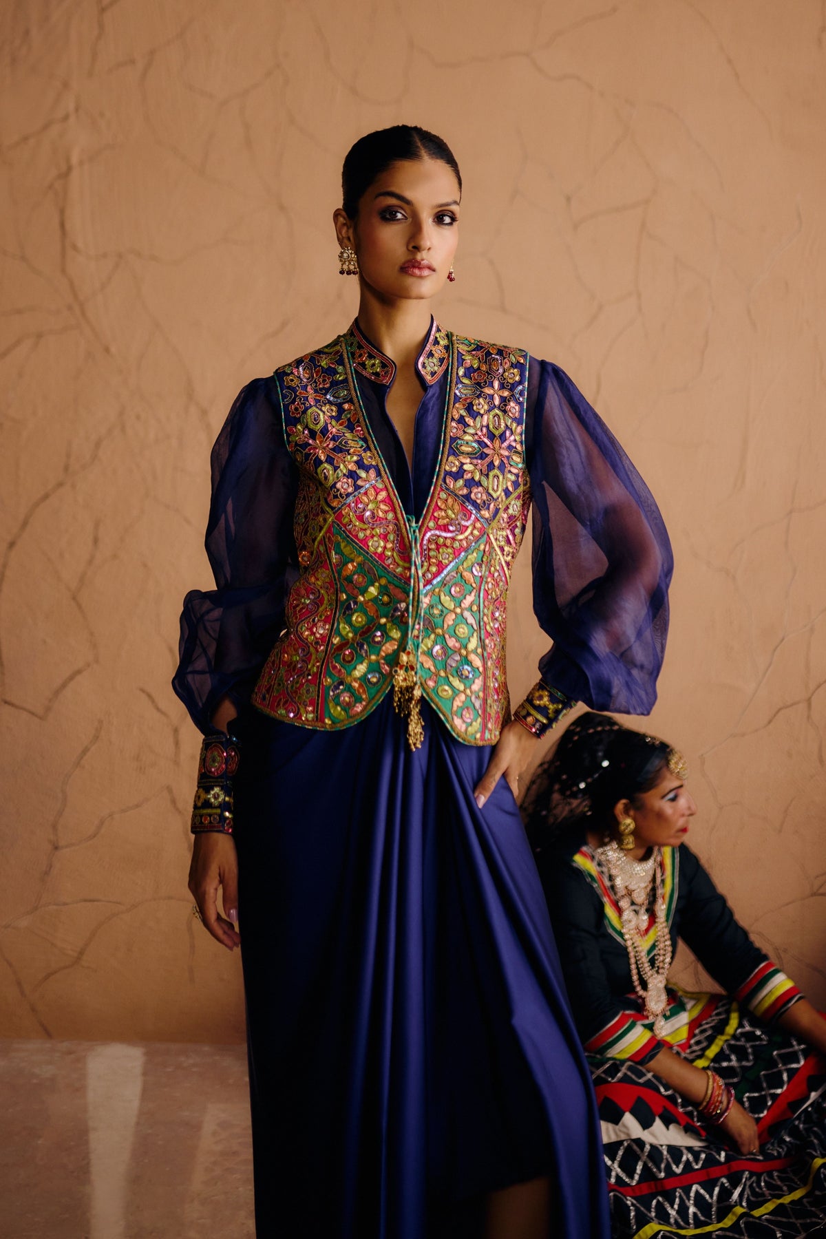 Tarasha Koti Skirt Set