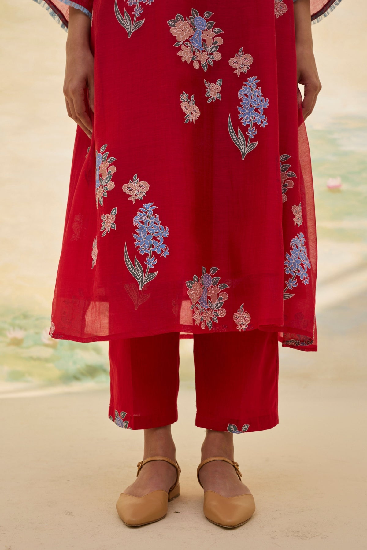 Scarlet Kurta Set