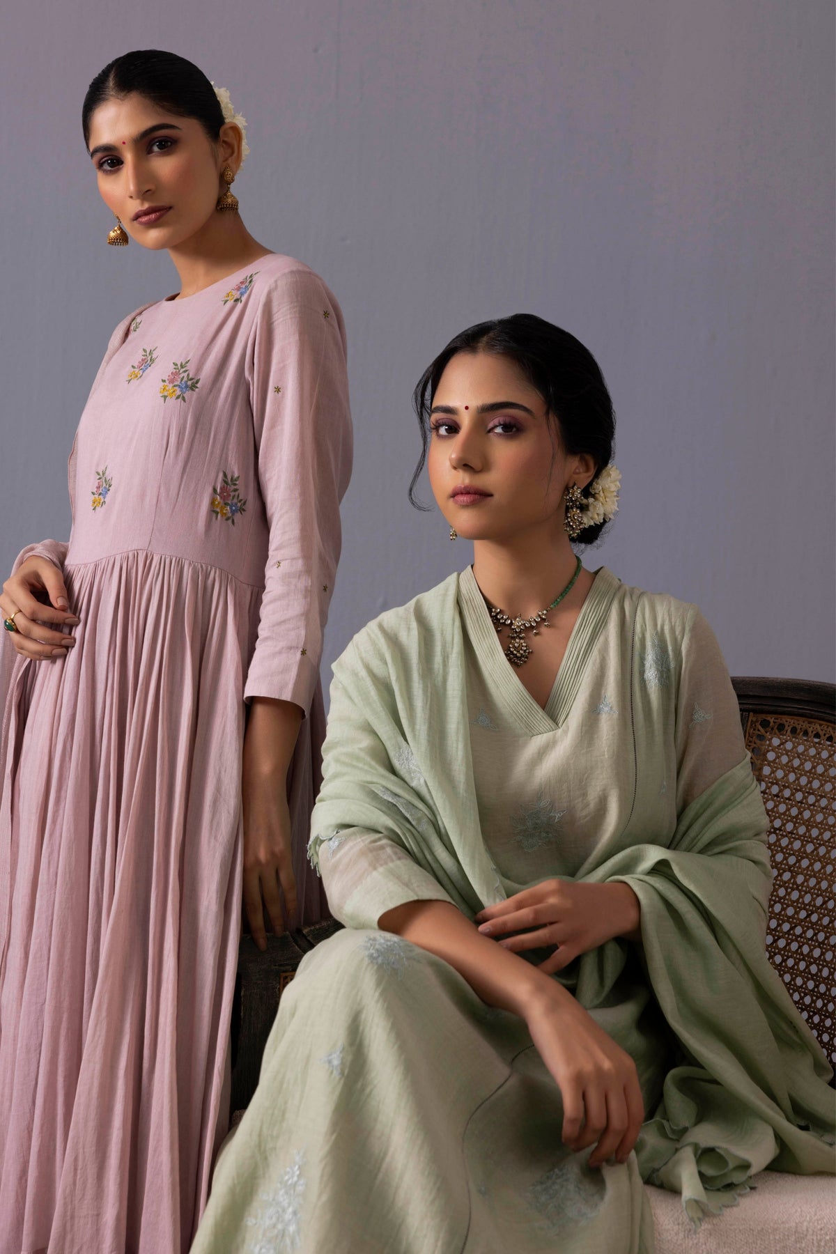 Ankita Green Kurta Set
