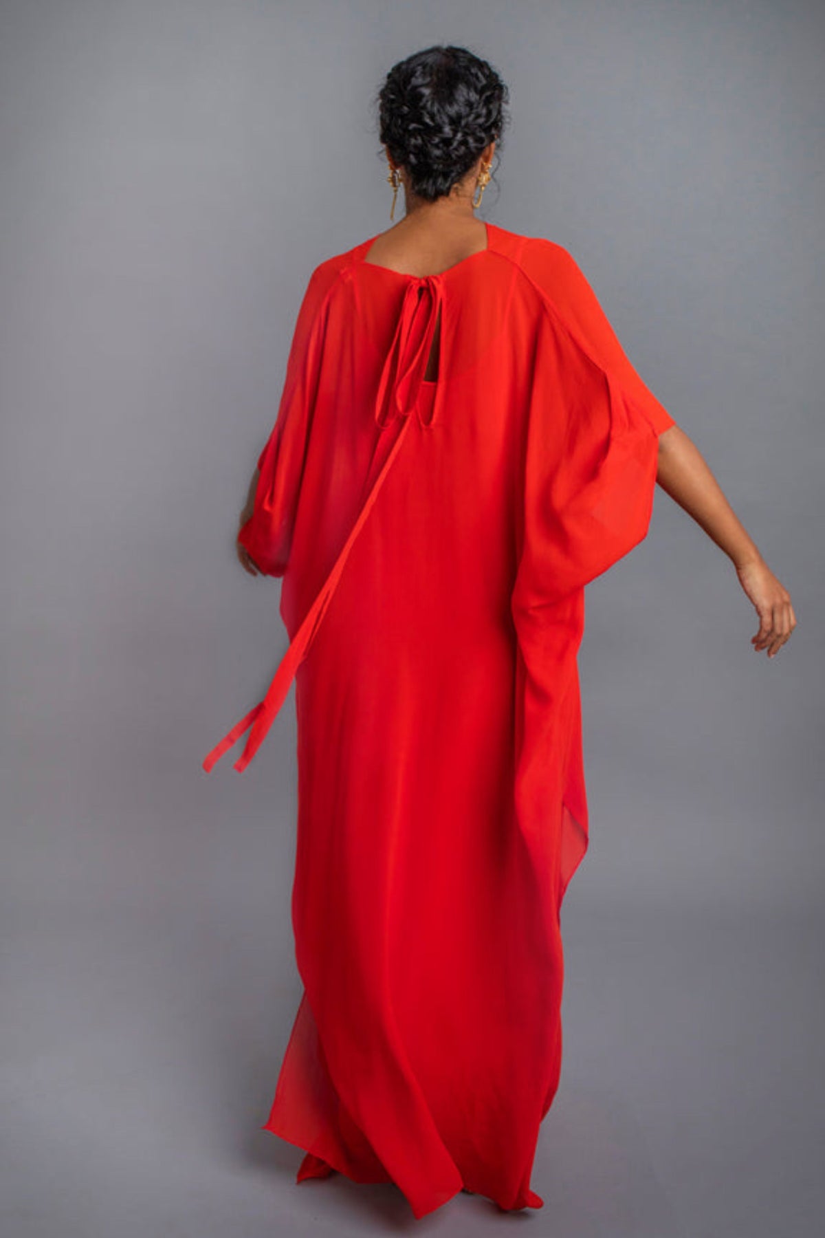High Neck Knot Dress