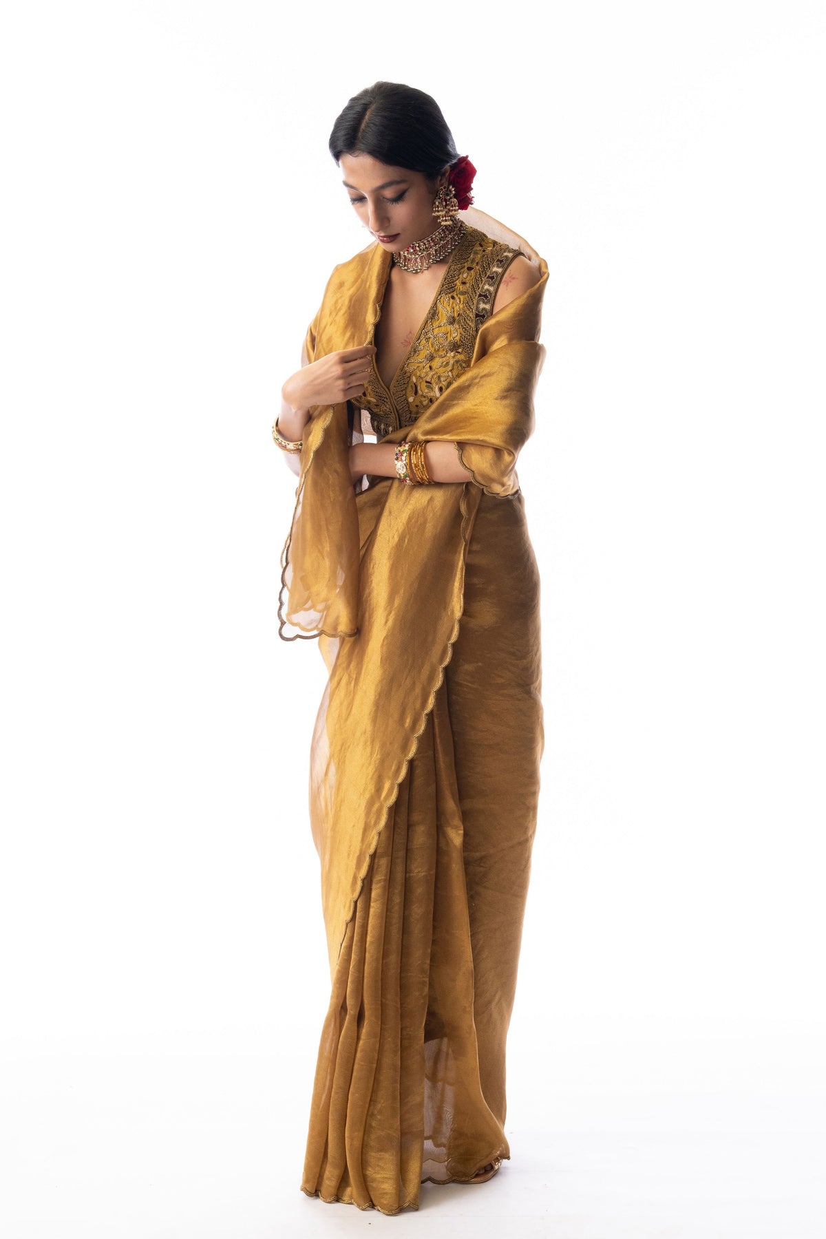 Ibriz Saree Set