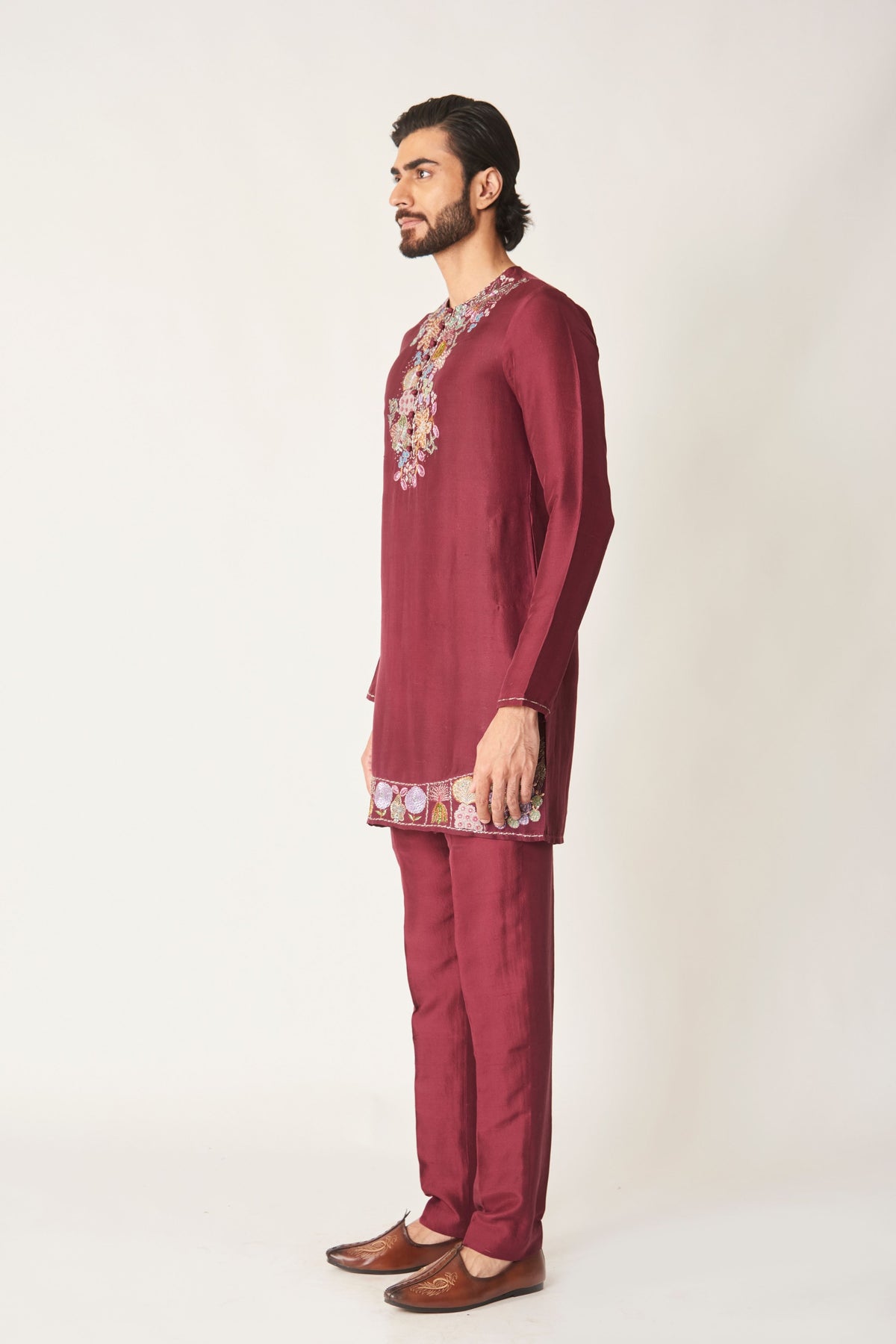 Rubia Dupion Silk Kurta