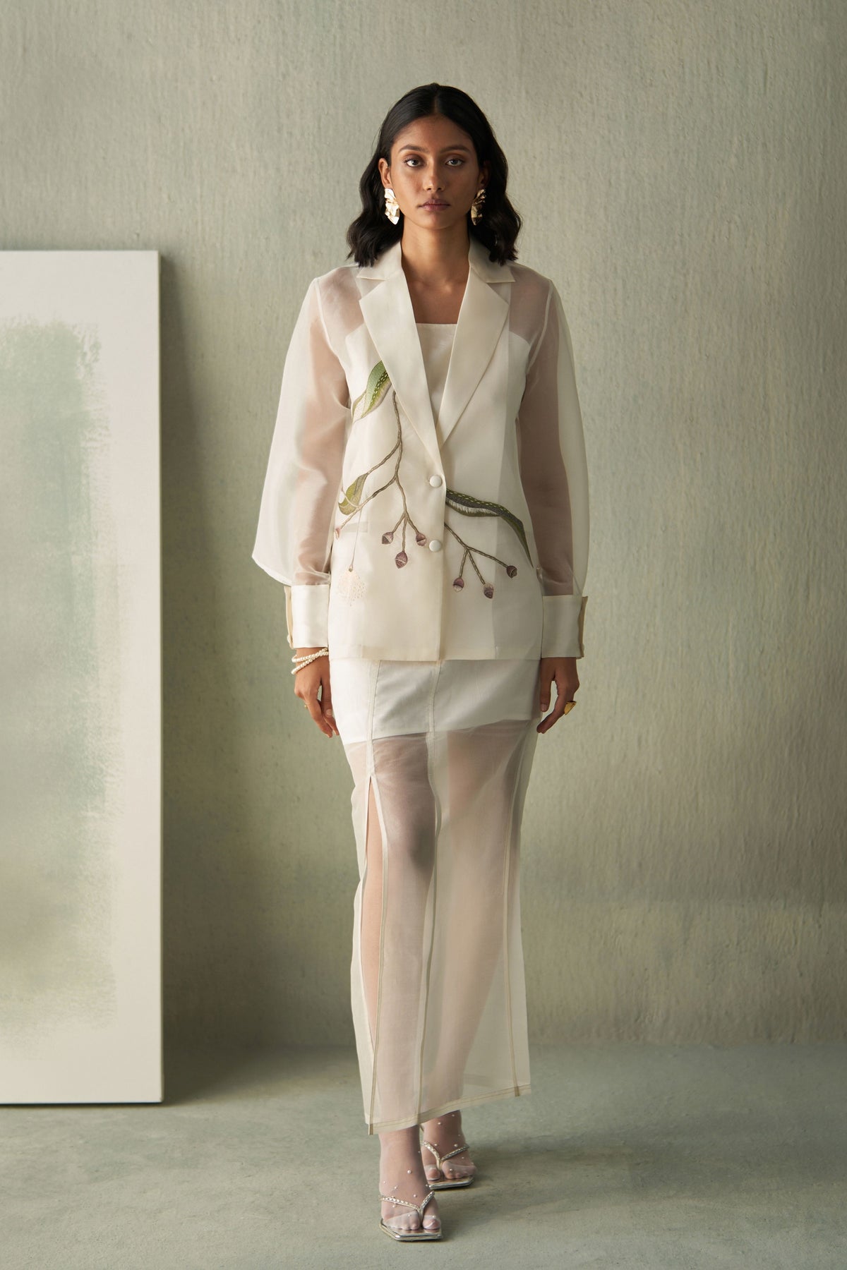 Eucalyptus Sheer Jacket