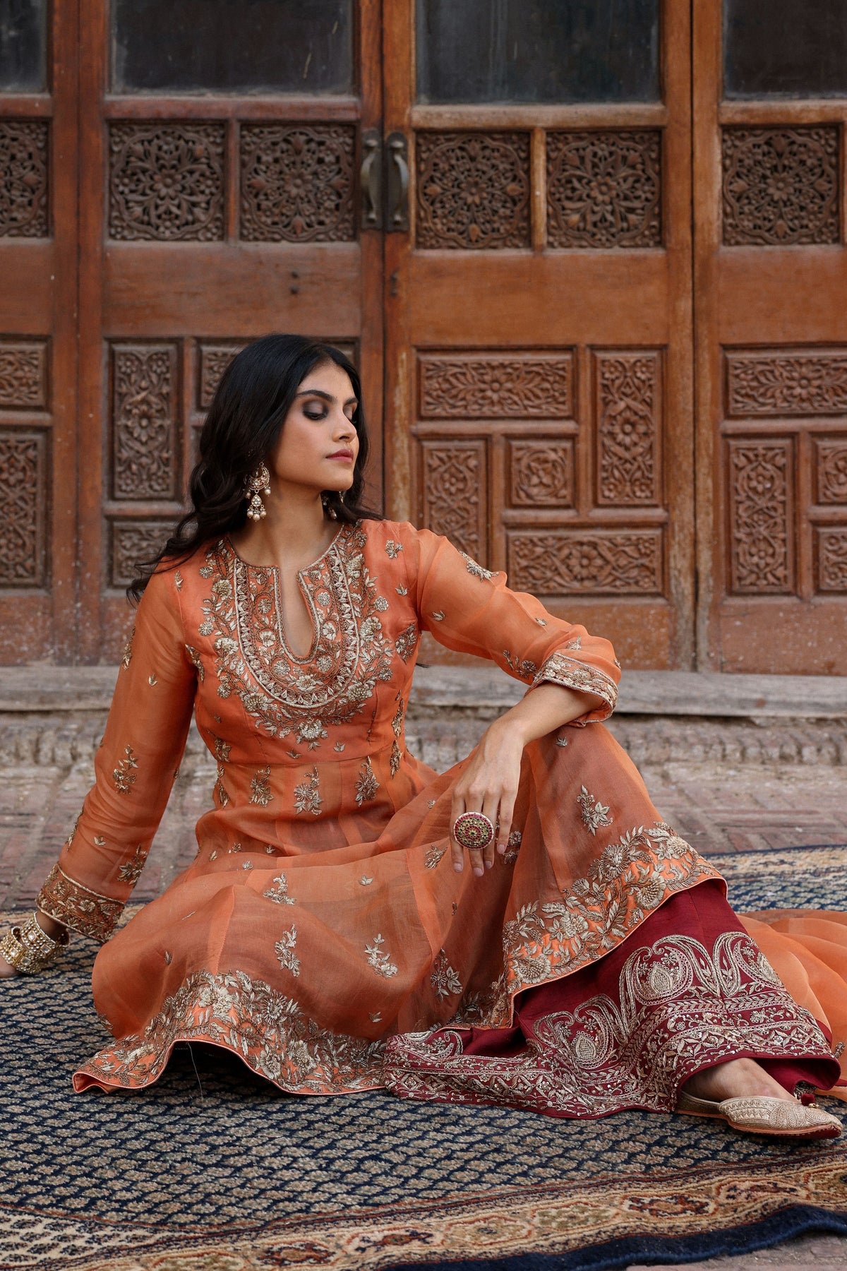 Aftab Anarkali Set