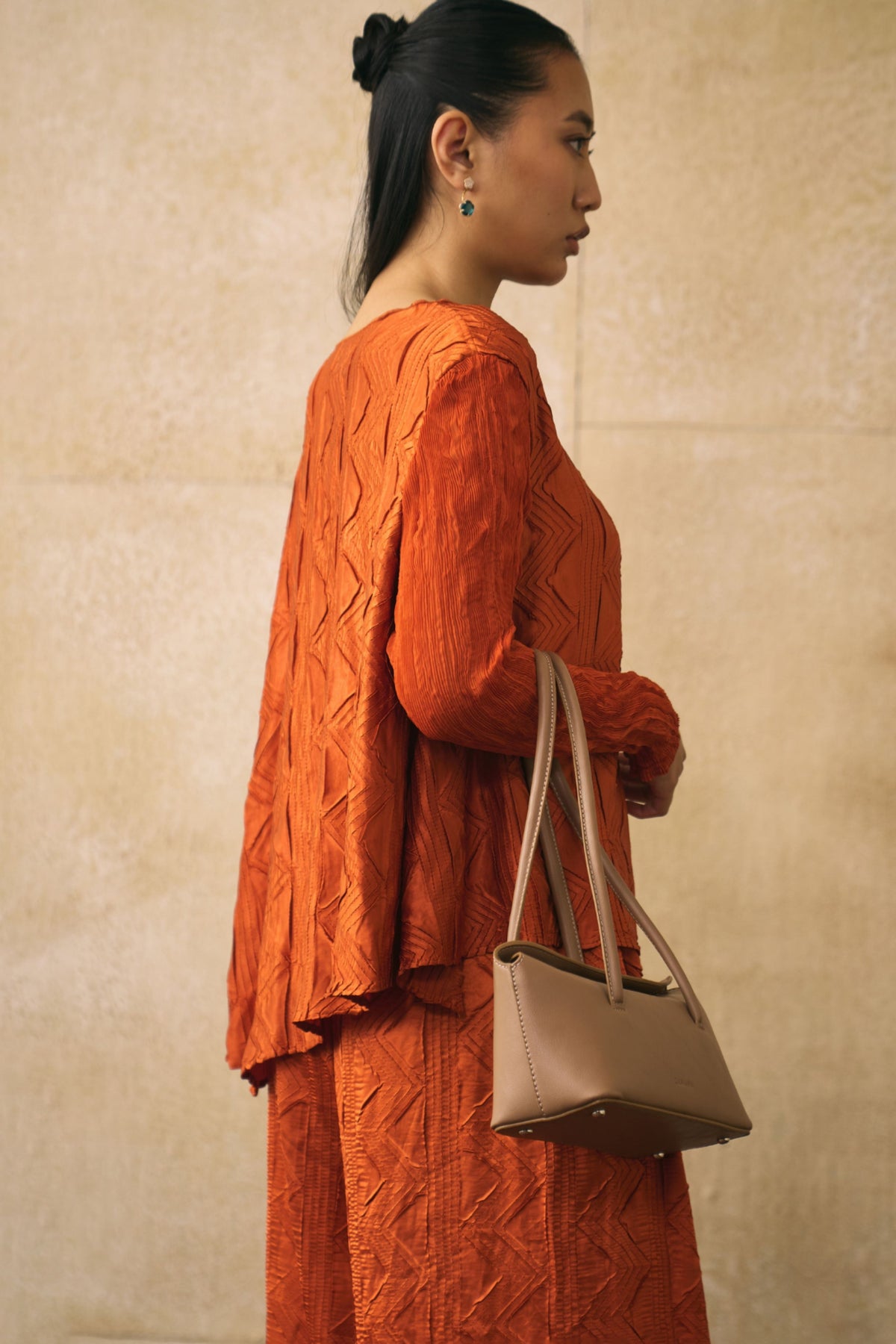 Orange Elina Co-ord Set