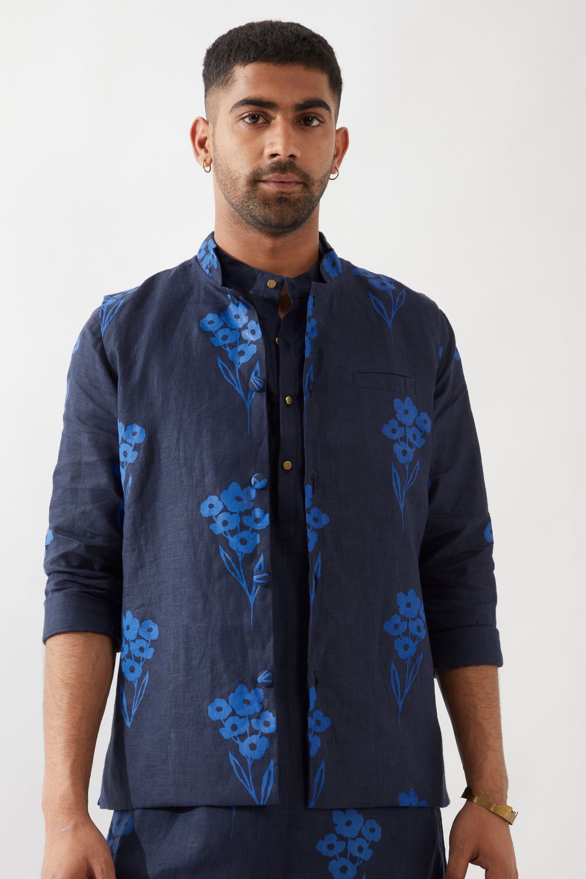 Madox Farm Navy Bandi Set