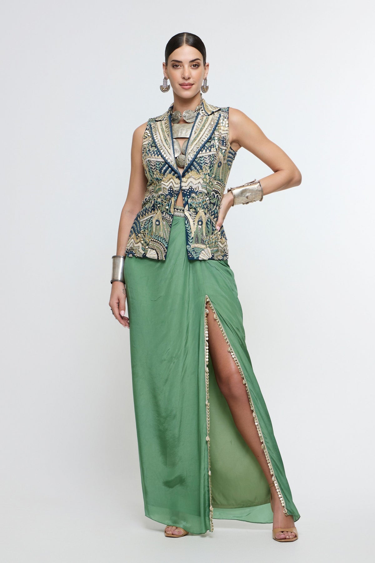 Amara Waistcoat Set
