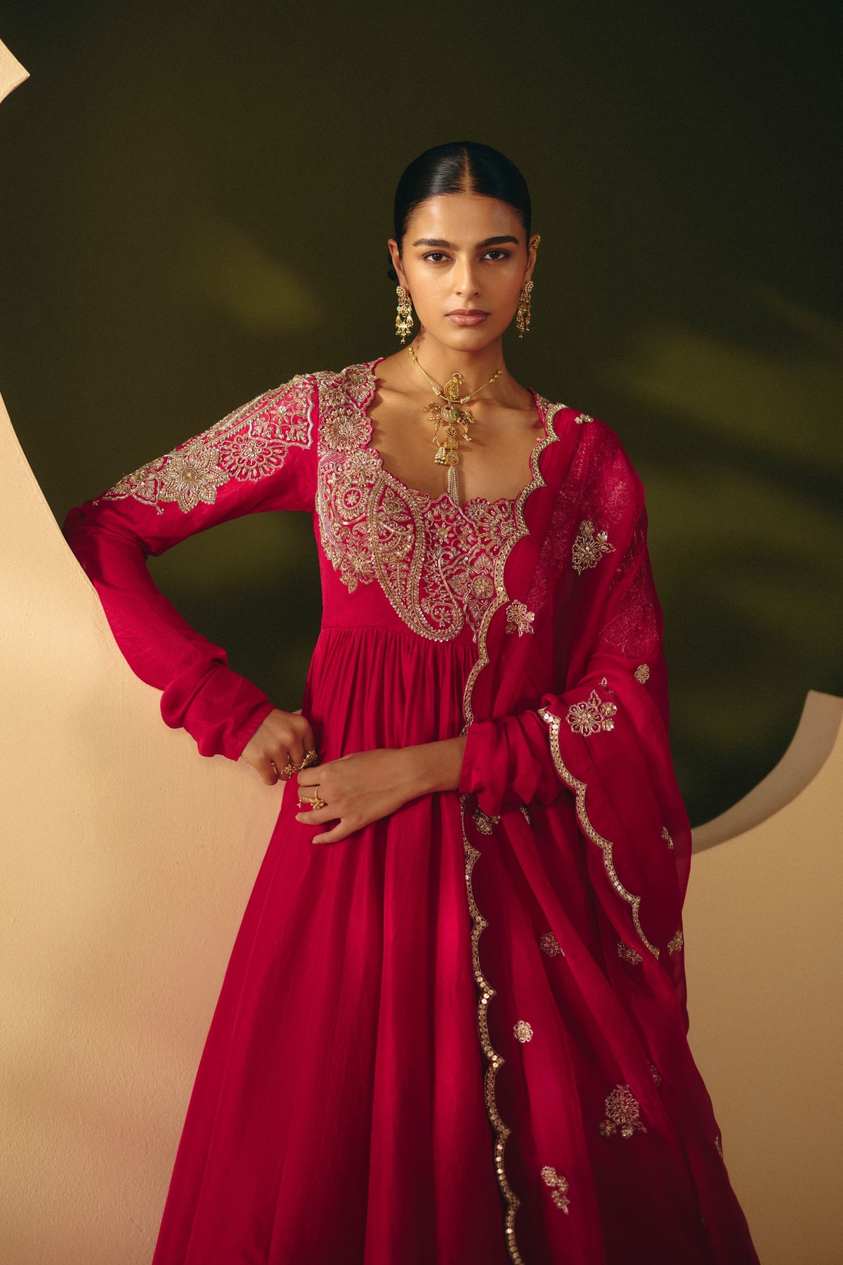 Janaki Anarkali Set