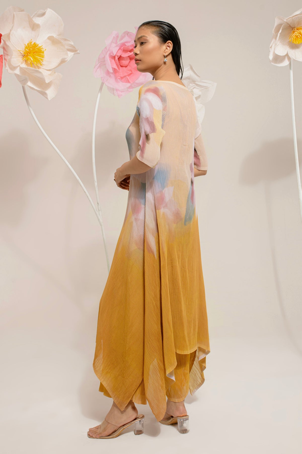 Butterscotch Yellow Tunic set