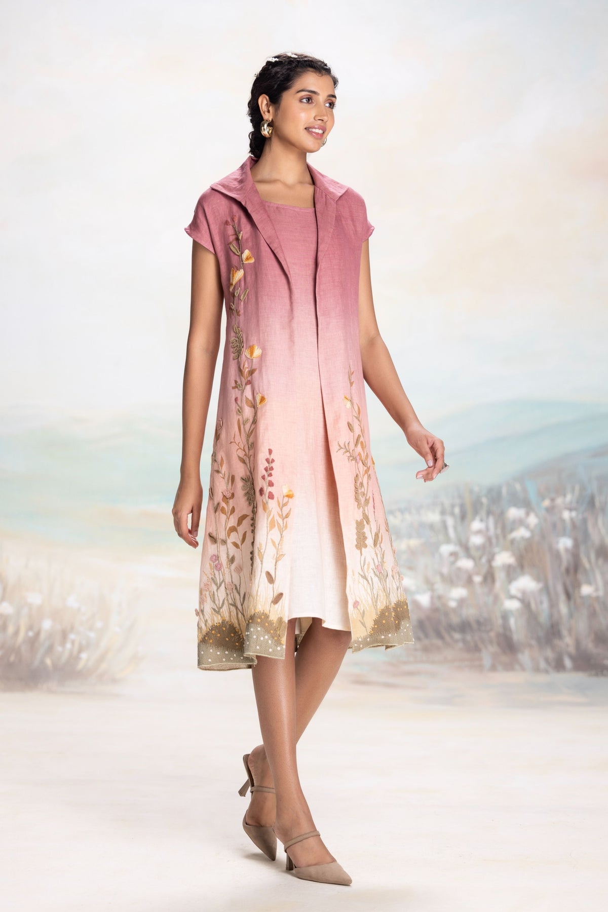 Landscape Pony Sunrise Pink Jacket