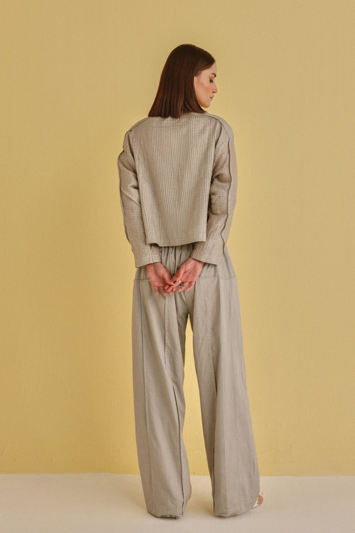 Pintuck Pleat Jacket