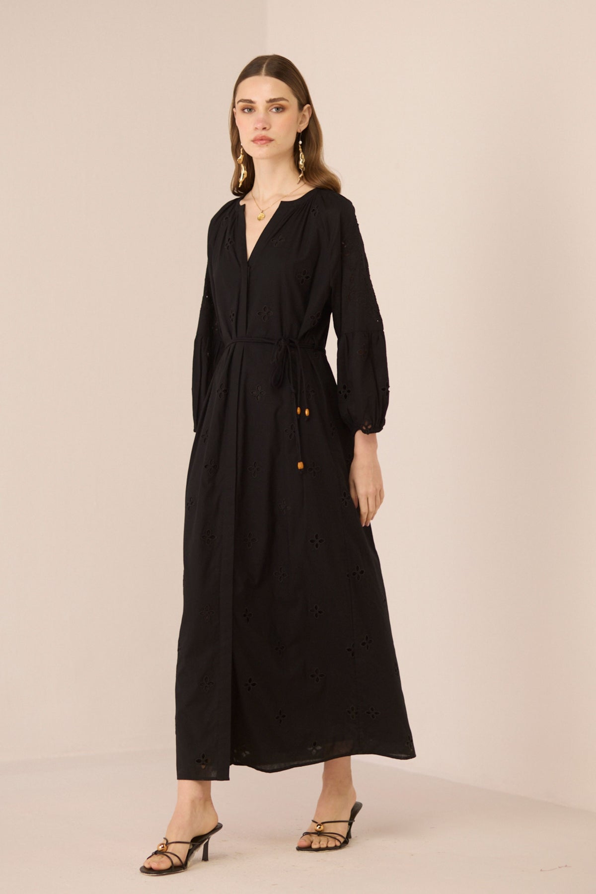 Piper Maxi Black Dress