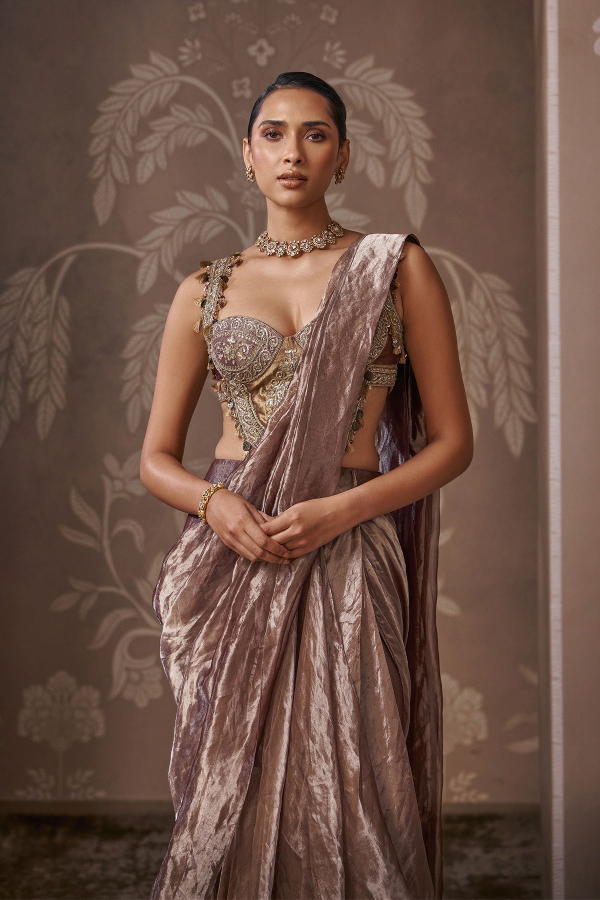 Legacy Drape Saree Set