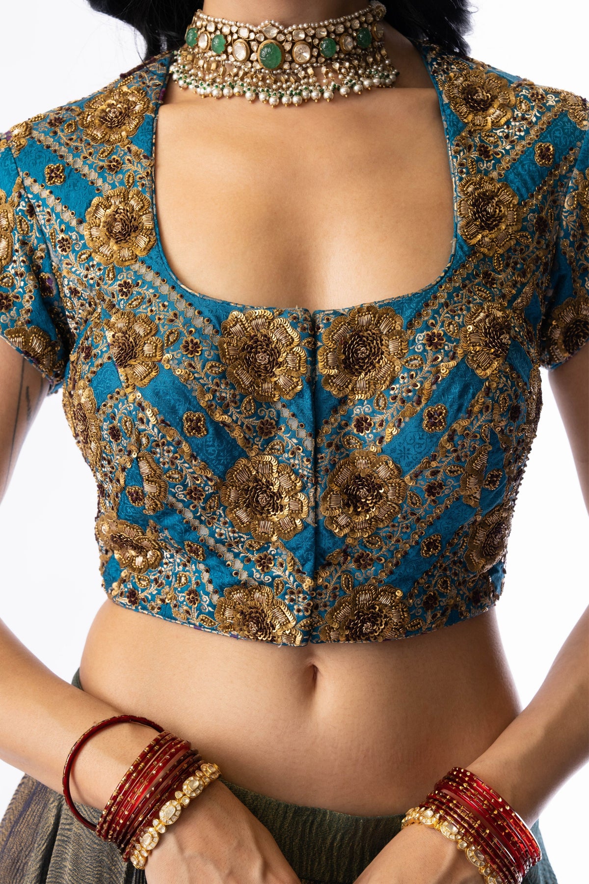 Shafin Lehenga Set
