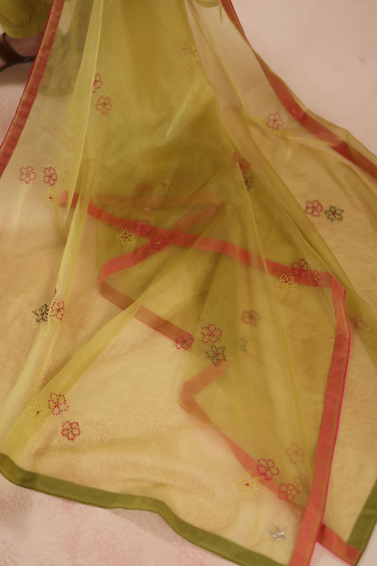 Holi Green Kurta Set