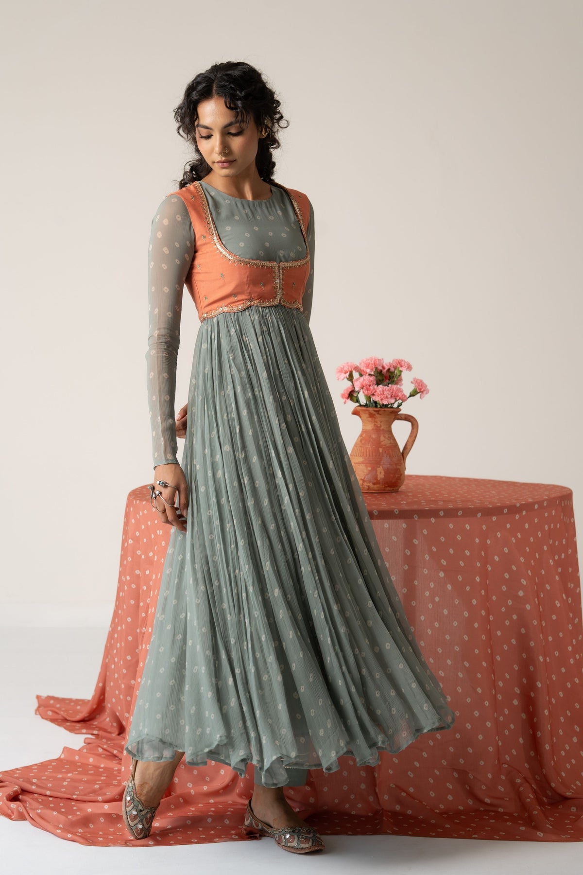 Nayab Anarkali Set