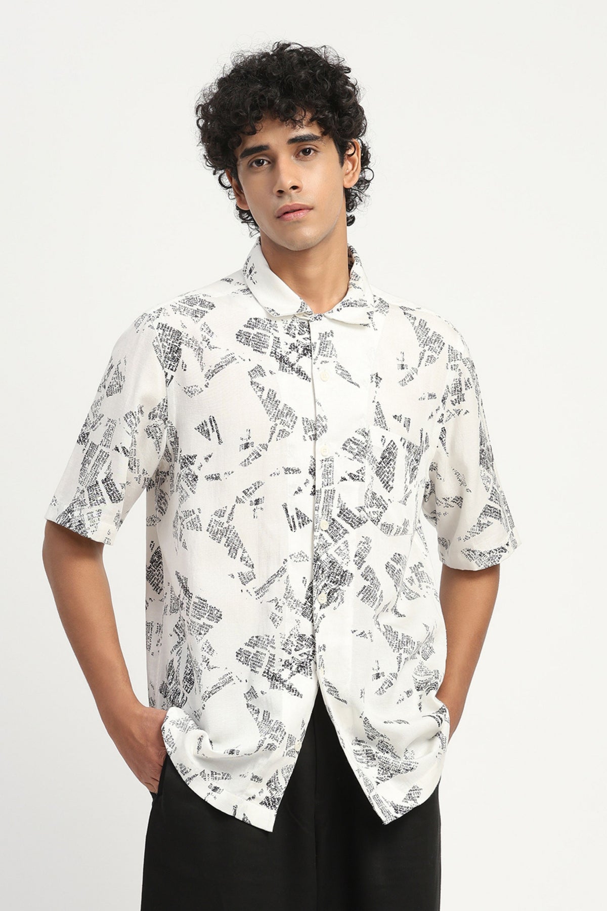 News Print Shirt