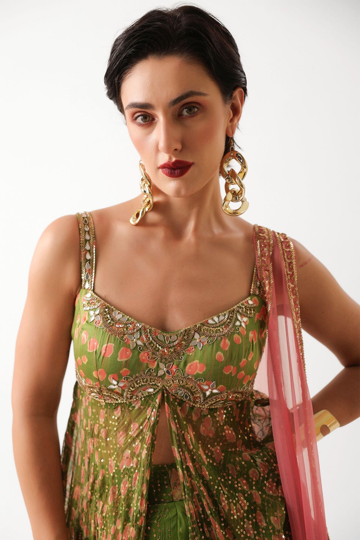 Calcutta Mehndi Tunic Set
