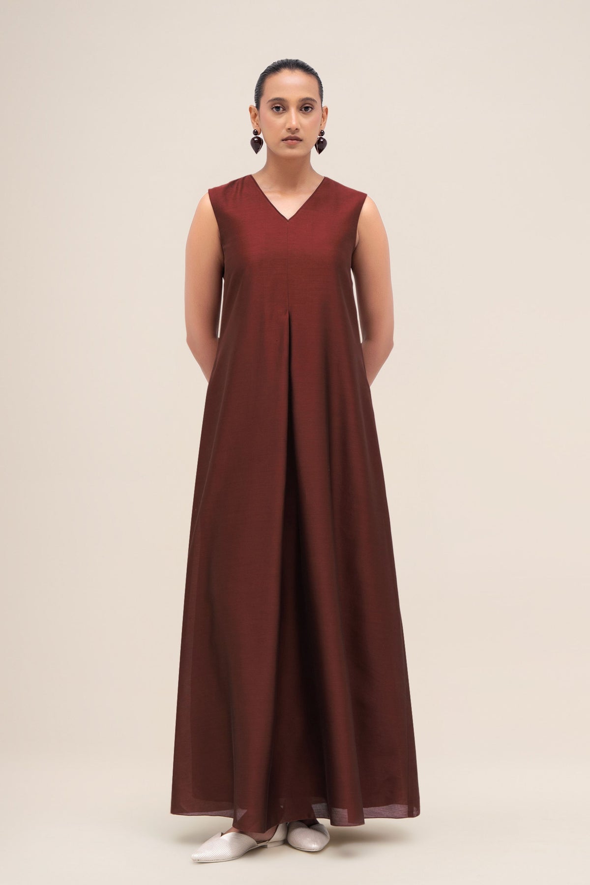 Ghubar Brick Abaya Set